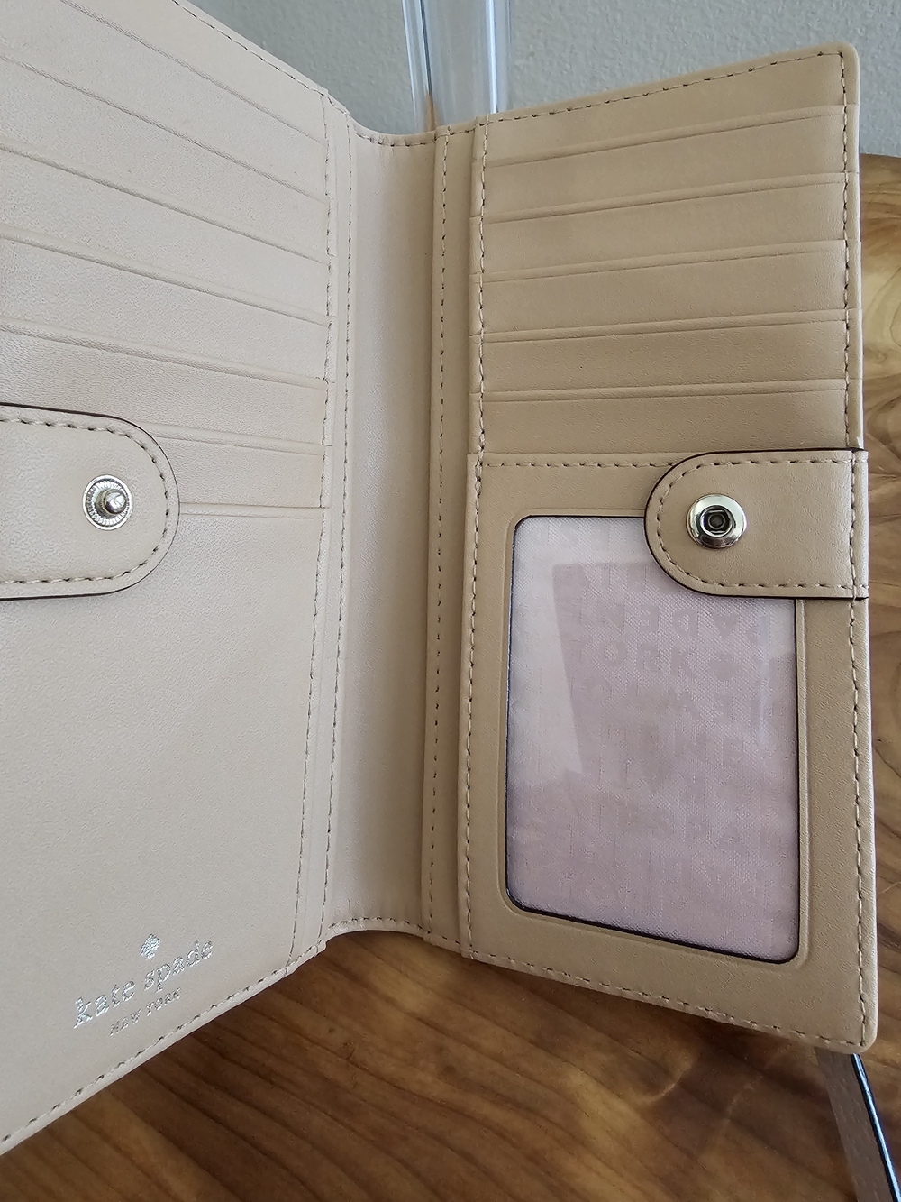 Kate Spade Pink Saffiano Leather Wallet - Picture 5 of 5